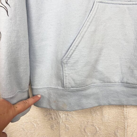 Teton Gravity Grateful Dead Ski Hoodie TGR Intergalactic Skier sweatshirt flawed - Picture 8 of 12